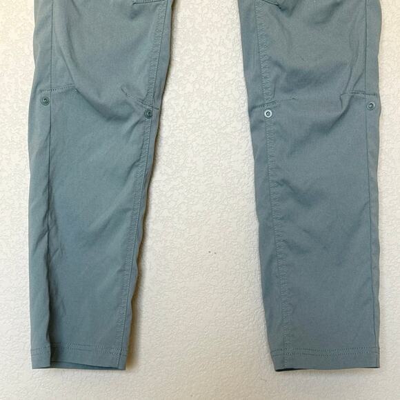 Prana Halle Convertible Hiking Pant Straight – Women’s Size 2 Smoky Blue Green - Picture 7 of 12